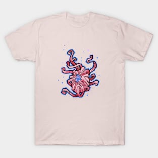 crazy cute pink chrysanthemum flower T-Shirt